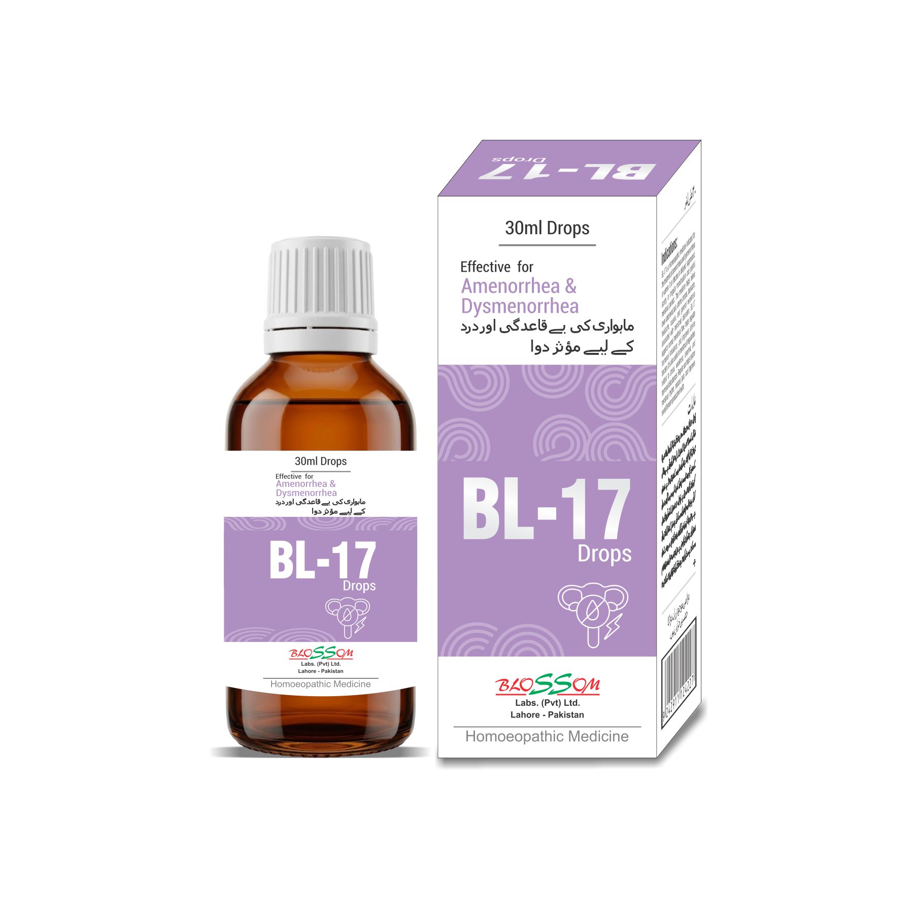 BL-17 Drops for Menstrual irregularities by Blossomlabs