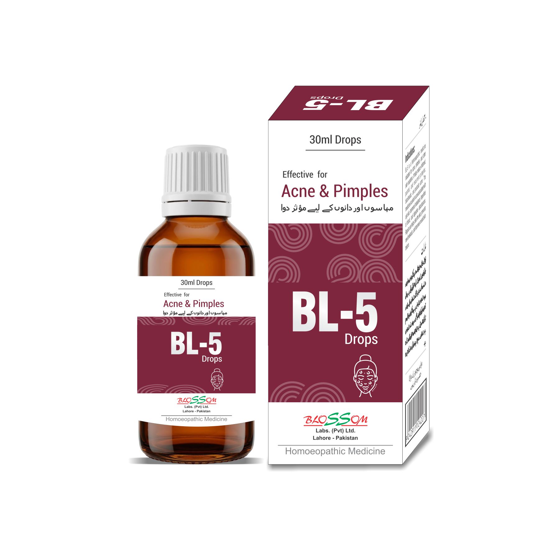 BL-05 Drops for Acne & Pimples-Blossomlabs Pakistan