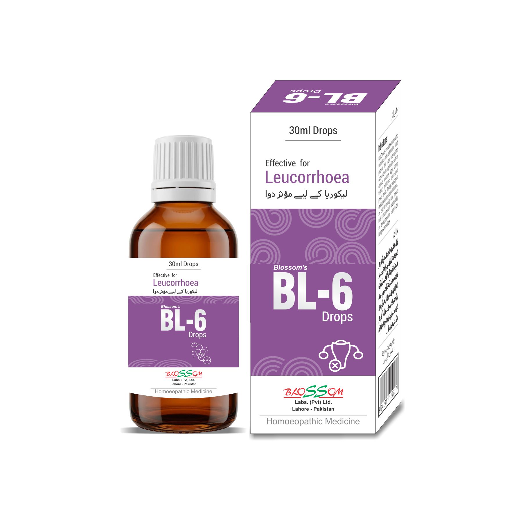 BL-06 Drops for Leucorrhoea|Blossomlabs Pakistan