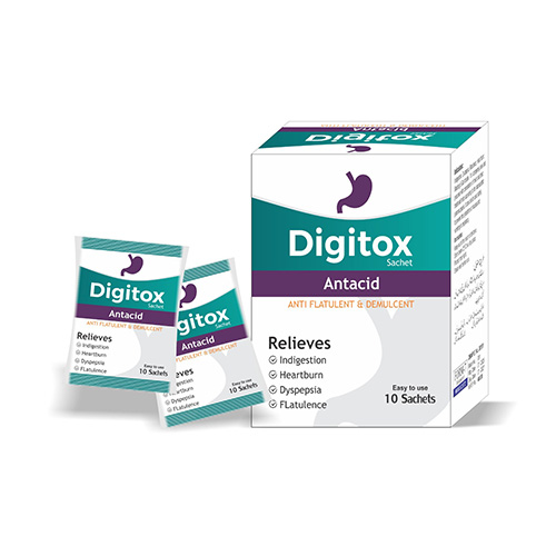 Digitox Sachet – Natural Relief from Acidity & Gas