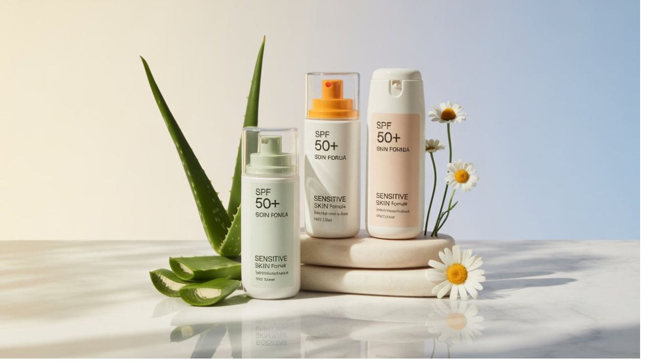 Best sunscreen for sensitive skin in Pakistan SPF 50 skincare protection