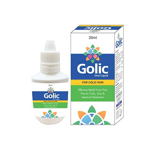 Golic Oral Liquid – Herbal Digestive & Gas Relief