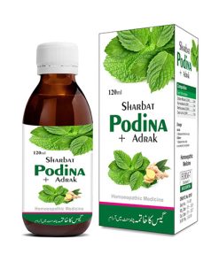 Sharbat Podina + Adrak – Herbal Digestive & Gas Relief Syrup
