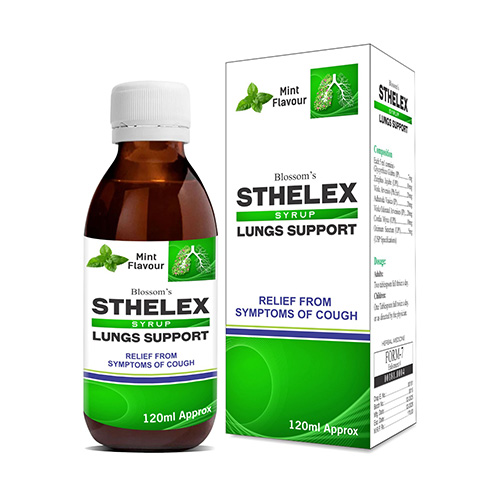Sthelex Syrup – Herbal Lung & Cough Support